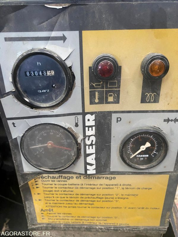 Compresor de aire Compresseur KAESER M25 2008 TBE