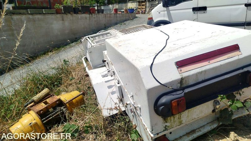 Construcción de carreteras Machine a crepire Matco