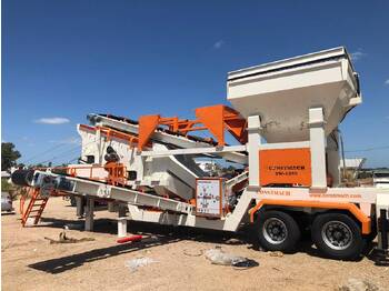 Constmach 60-200 TPH Mobile Sand Screening and Washing Plant - Cribadora