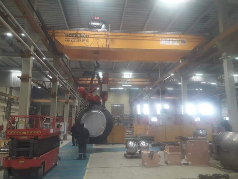 Grúa pórtico nuevo DEWINCH 1ton -250 ton Overhead Crane: foto 2