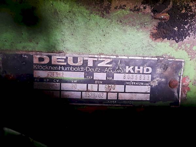 Compresor de aire Deutz F2L912: foto 6