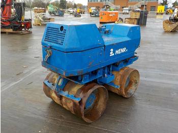 Mini compactadora Double Drum Vibrating Padfoot Trench Roller: foto 1