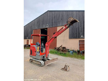 Excavadora  Mini pelle Bobcat E17 avec 2 godets