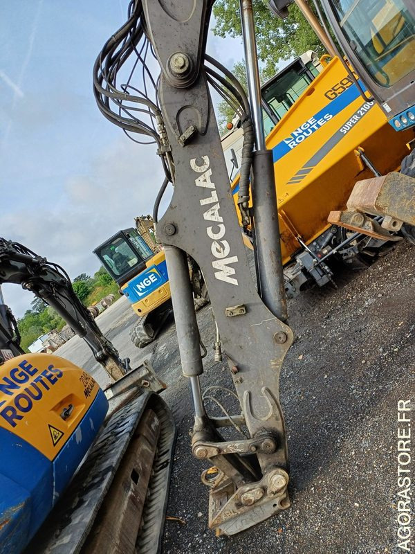 Excavadora PELLE/PNEUS MECALAC 12MTX - 2016 - 10300 HEURES