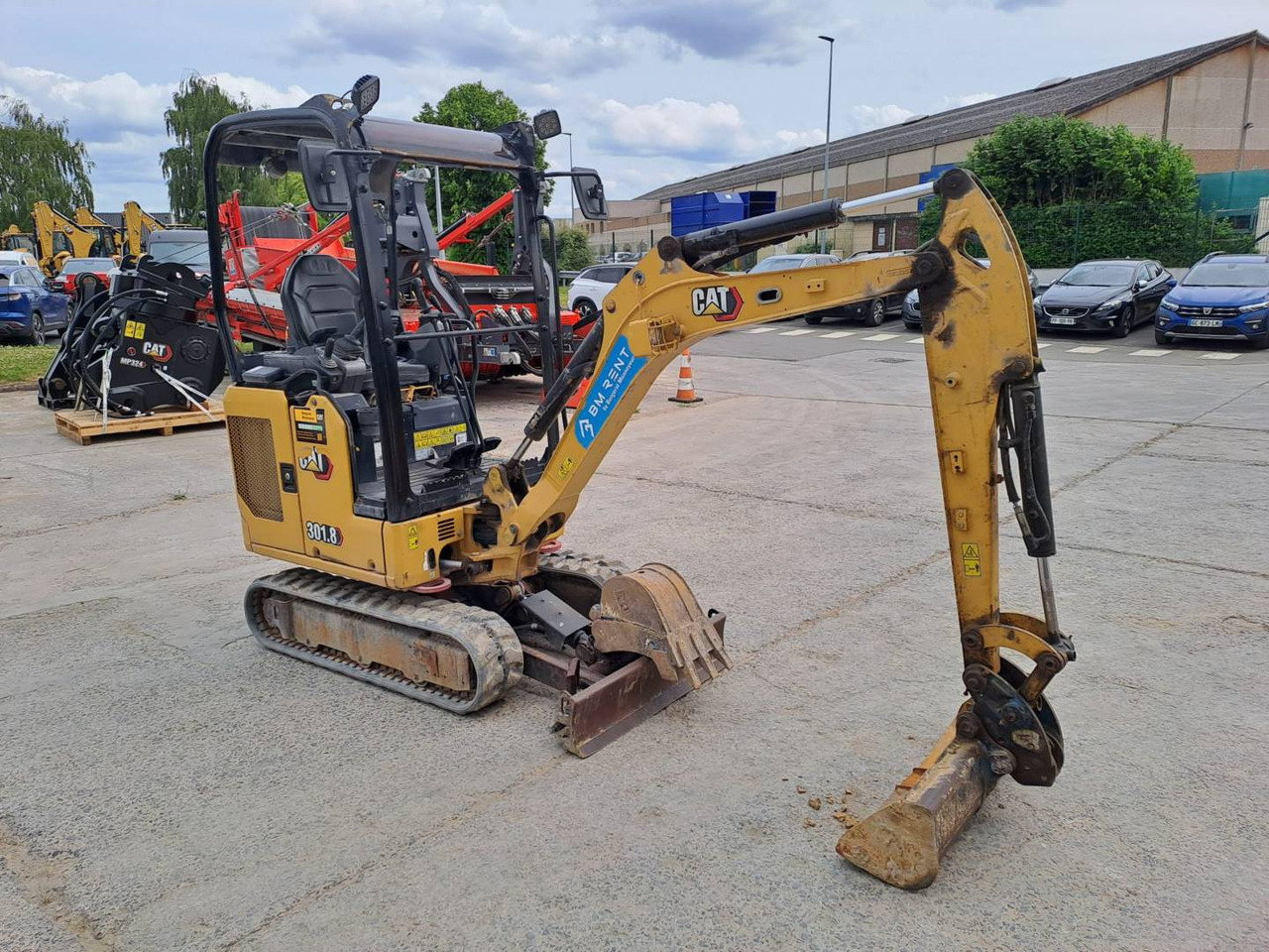 Excavadora de cadenas CAT 301.8