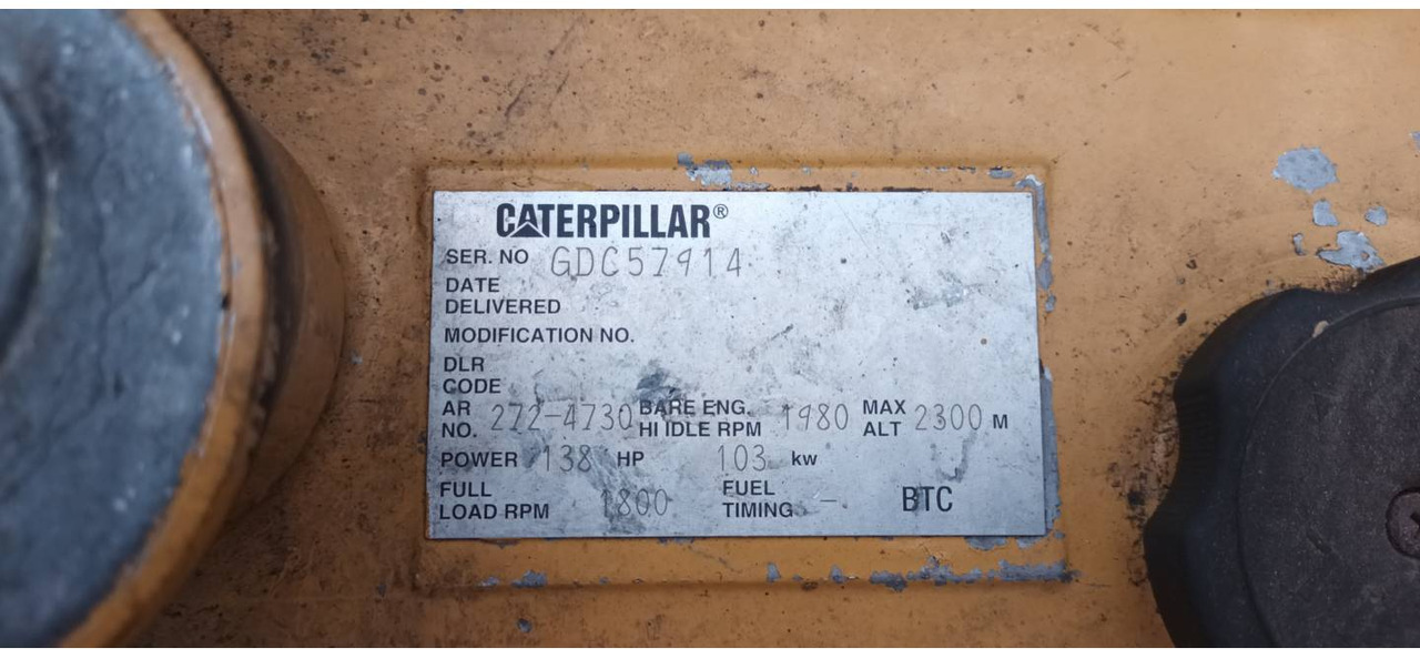 Excavadora de cadenas CAT 321D CR