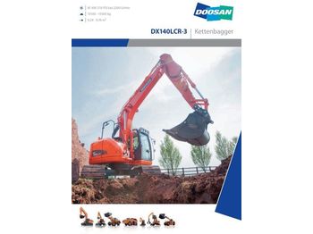 Excavadora de cadenas DOOSAN DX 140LCR-3