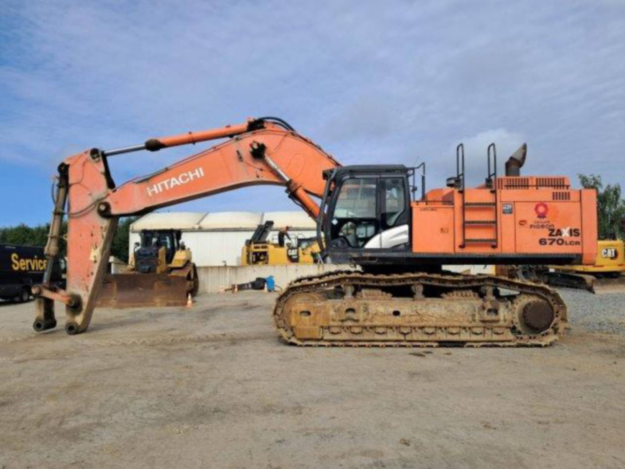 Excavadora de cadenas HITACHI ZX 670 45