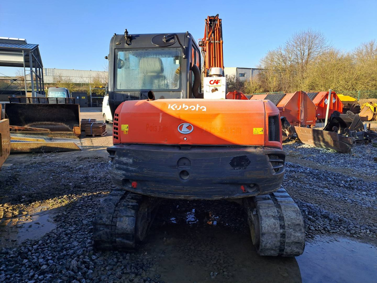 Excavadora de cadenas KUBOTA TRACTOR CORPORATION KX080.4