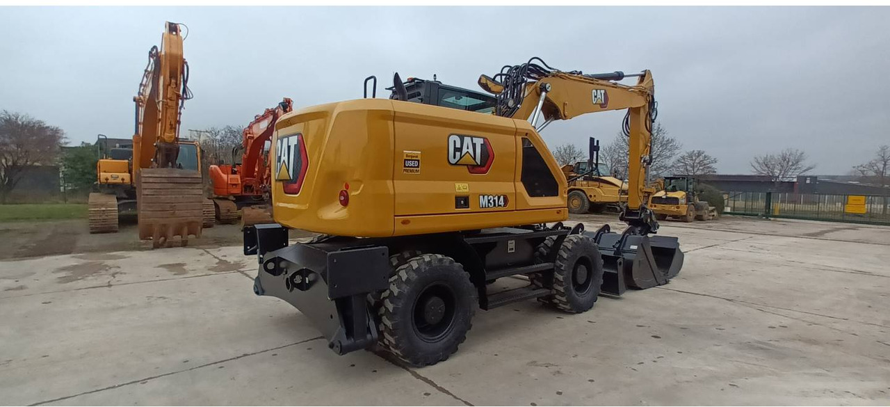 Excavadora de ruedas CAT M314