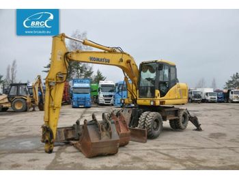 Excavadora de ruedas KOMATSU PW140