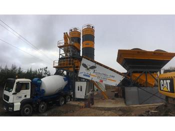 Planta de hormigón nuevo FABO TURBOMIX-100 Mobile Concrete Batching Plant: foto 1