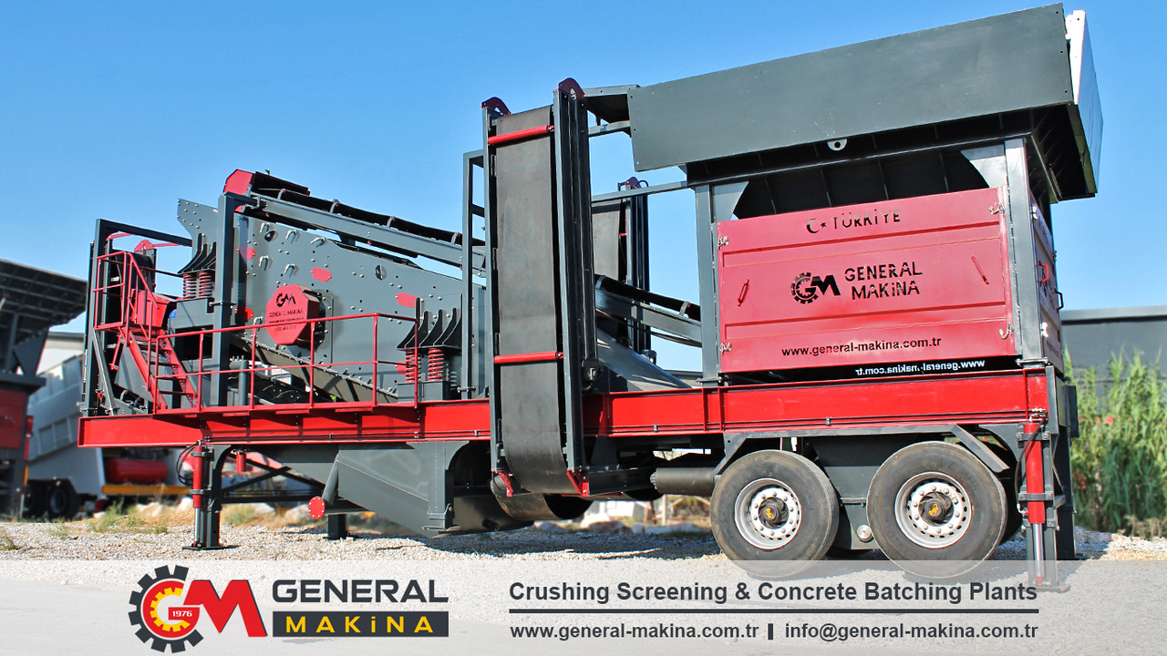Cribadora nuevo General Makina 1240 Mobile Screening and Washing Plant: foto 9