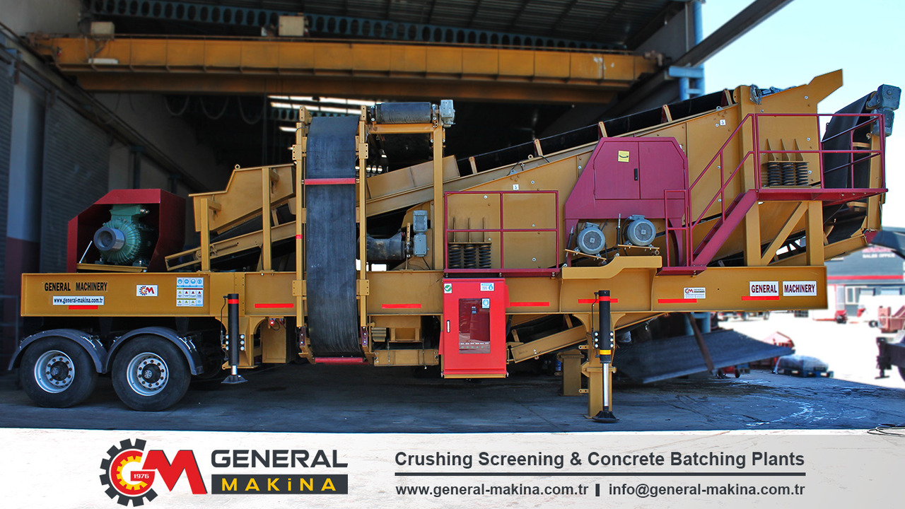 Cribadora nuevo General Makina Mobile Screening Plant For Sale: foto 11