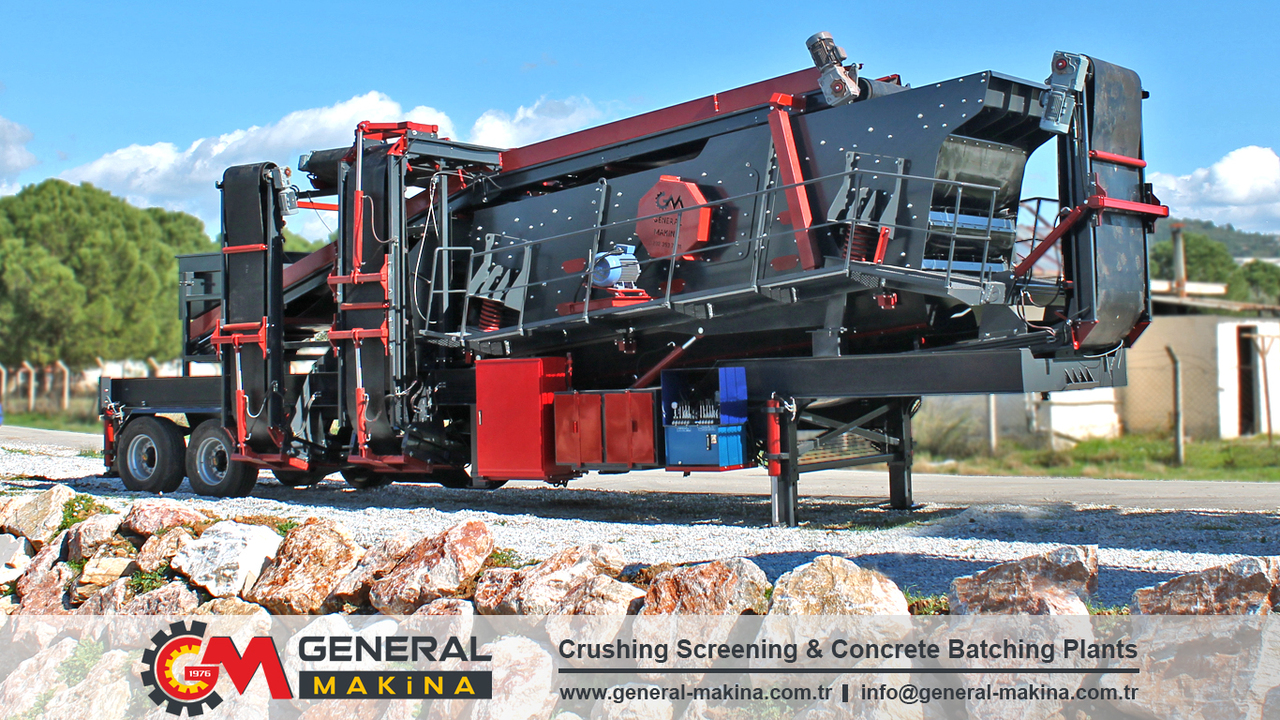 Cribadora nuevo General Makina Mobile Screening Plant For Sale: foto 4