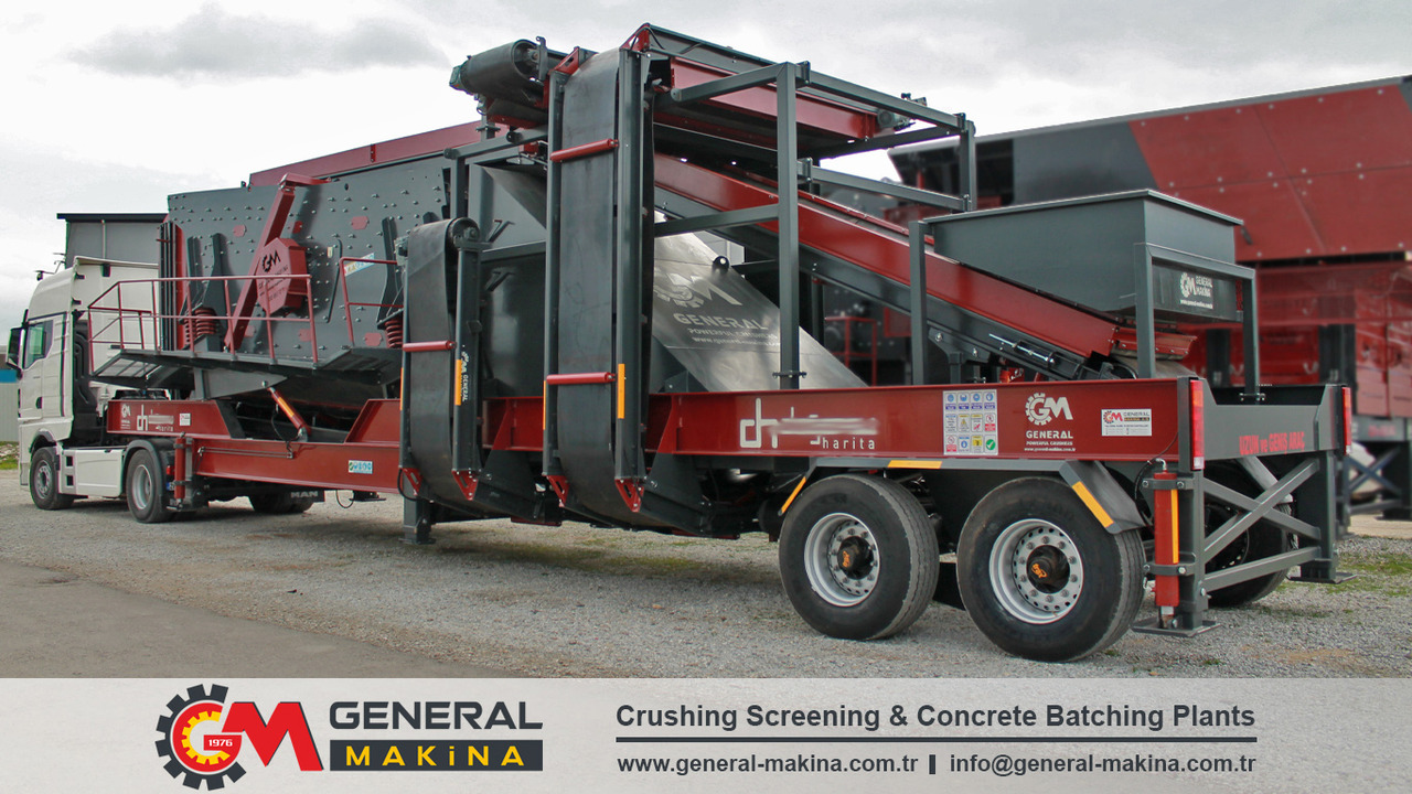 Cribadora nuevo General Makina Mobile Screening Plant For Sale: foto 14
