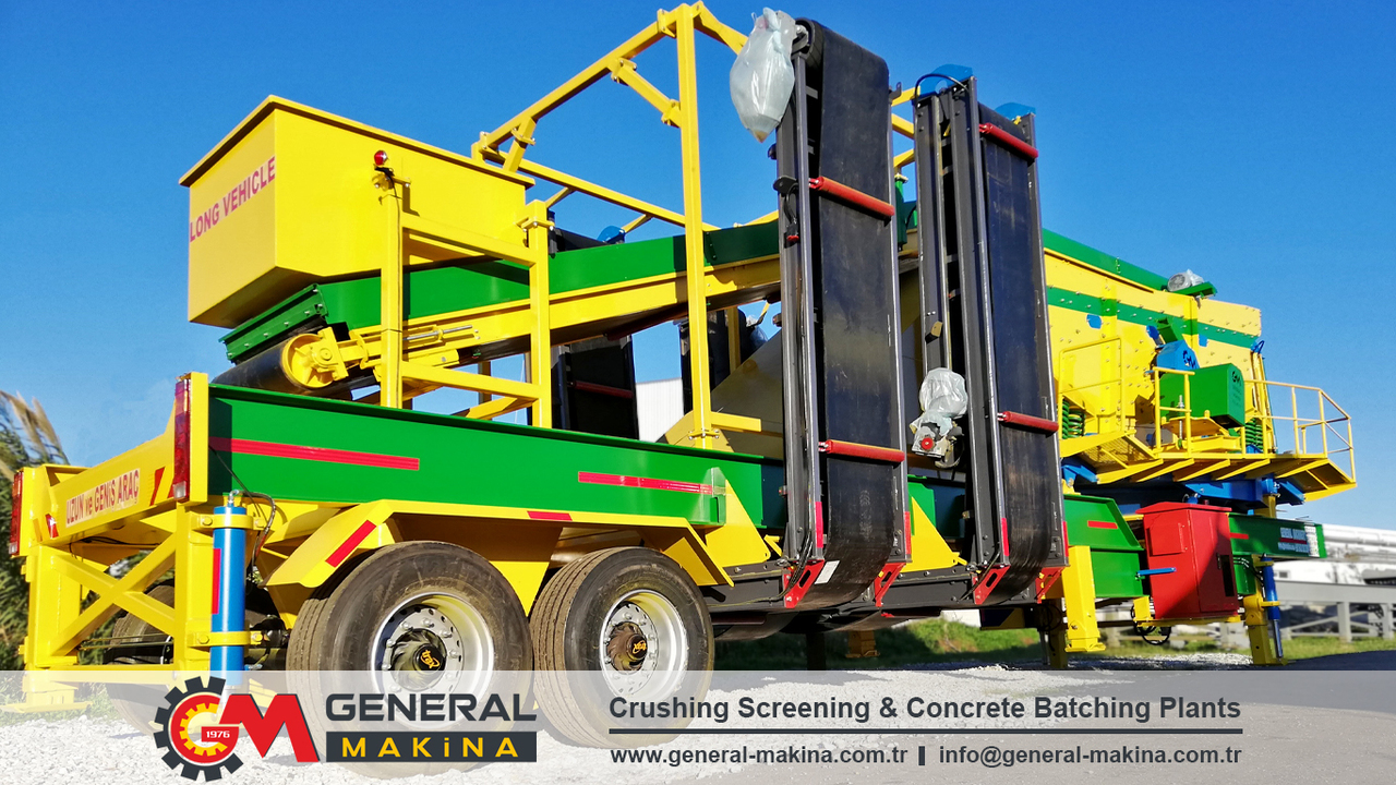 Cribadora nuevo General Makina Mobile Screening Plant For Sale: foto 9