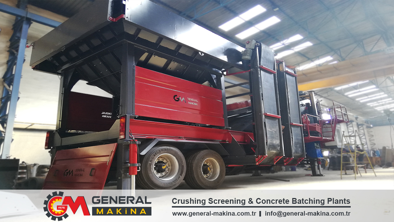 Cribadora nuevo General Makina Mobile Screening Plant For Sale: foto 6