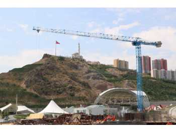 Pi Makina 8 Tons Capacity 60 Mt. Tower Crane - Grúa torre