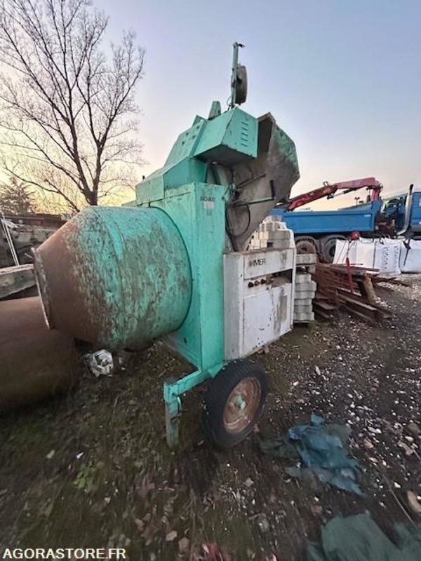 Hormigonera BETONNIERE IMER AVEC CHARGEUR 400 LITRES