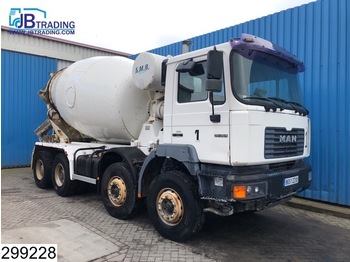 Hormigonera MAN 35 364 8x4, 9 M3, L&T concrete / Beton mixer, Steel suspension, Manual
