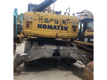 Excavadora de ruedas KOMATSU PW160-7: foto 1