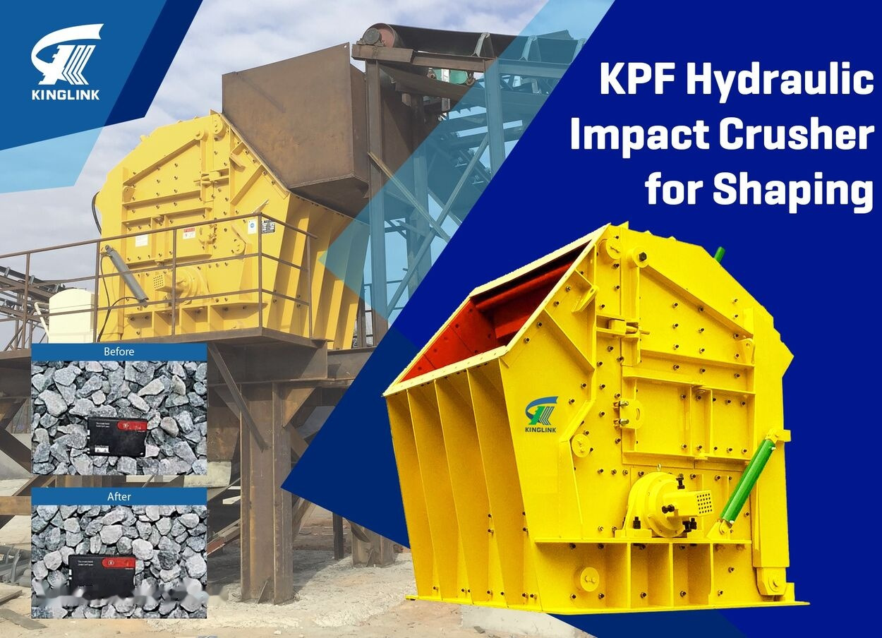 Arrendamiento de Kinglink KPF1416 Limestone Hydraulic Impact Crusher Kinglink KPF1416 Limestone Hydraulic Impact Crusher: foto 1