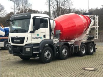 Camión hormigonera nuevo MAN TGS 32.420 8x4 /EuromixMTP 9m³ EURO 6: foto 1
