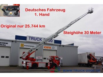 Camión con plataforma elevadora Mercedes-Benz 1422 NG Ziegler Feuerwehr Leiter 30m Rettungkorb: foto 1