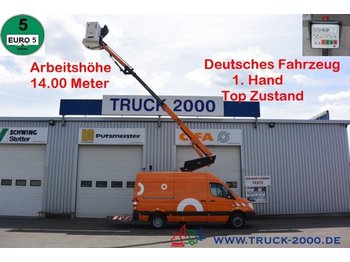Camión con plataforma elevadora Mercedes-Benz Sprinter 516 CDI Ruthmann Versalift 14 m Höhe: foto 1