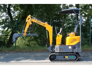 Miniexcavadora nuevo Microbagger 1000 kg Löffelpaket Baggerdaumen: foto 1