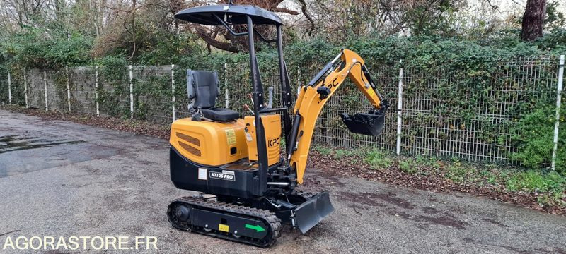 Miniexcavadora MINI PELLE - KPC - KT 12 SPRO - ETAT NEUF