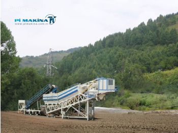 PI MAKINA 60 m³/h MOBILE BATCHING PLANT - CENTRALE A BETON MOBILE - BETON - Planta de hormigón