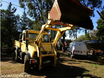 Retroexcavadora  Unimog U140 - 1994 - 115 000km - TRES BON ETAT