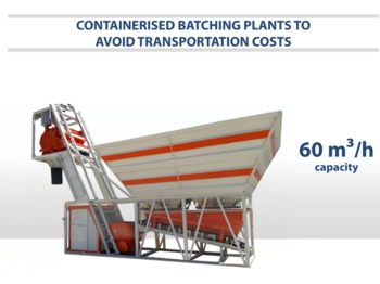 Planta de hormigón nuevo SEMIX Compact Concrete Batching Plant Containerised: foto 1