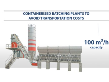 Planta de hormigón nuevo SEMIX SEMIX Compact Concrete Batching Plant 100 m³/h Containerised: foto 1