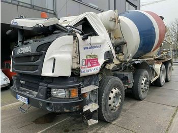 Camión hormigonera Scania P450 8X4 EURO 6 + LIEBHERR 9 M3 MIXER - ONLY VIS: foto 1