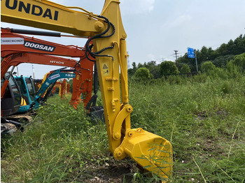 Excavadora de ruedas Sell cheap hyundai brand used hyundai 60w wheel excavator: foto 4