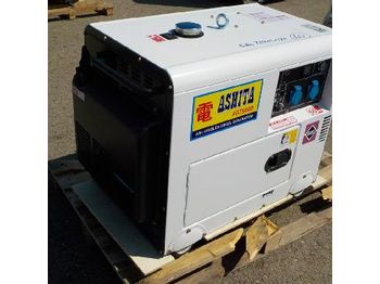 Generador industriale Unused Ashita Power AG7500D 6.25KvA Air Cooled Diesel Generator (SIN DECLARACION DE CONFORMIDAD CE / NO EC DECLARATON OF CONFORMITY) - 2991-60: foto 1