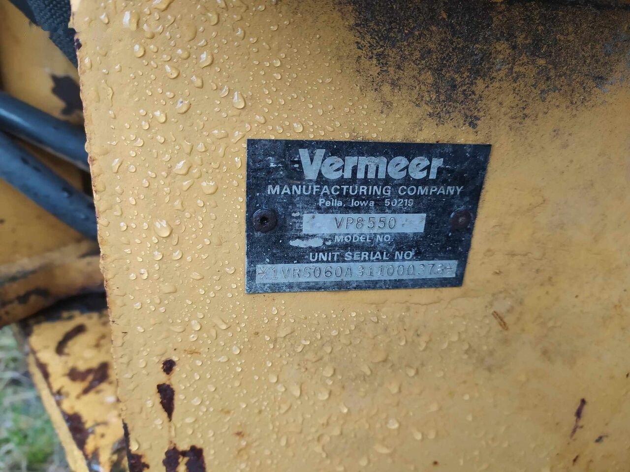 Zanjadora Vermeer Vibratory Plow VP8550: foto 3