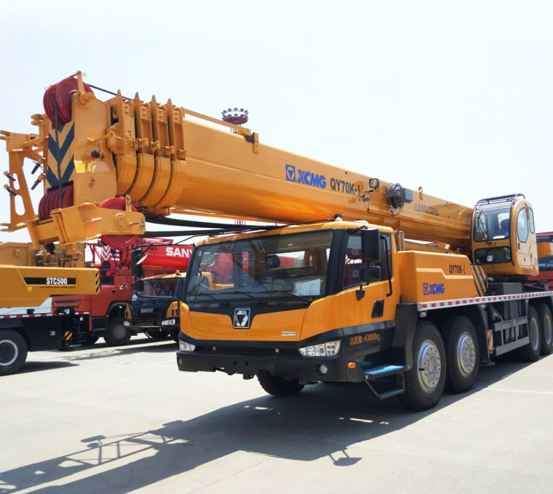 Autogrúa nuevo XCMG Official QY70K-I 70 ton construction heavy lift hydraulic mobile used truck crane price: foto 2