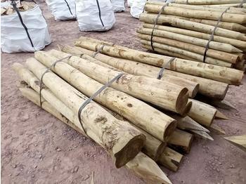 Maquinaria forestal Bundle Timber Posts (2 of): foto 1