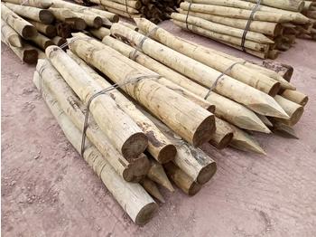 Maquinaria forestal Bundle Timber Posts (2 of): foto 1