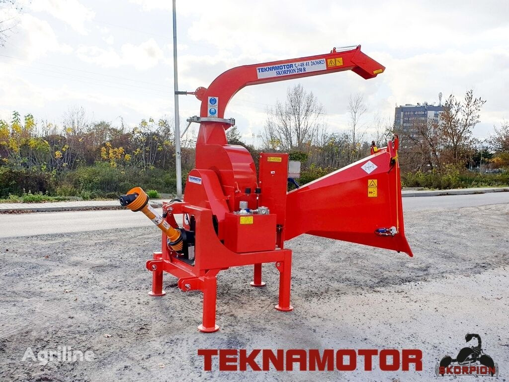 Trituradora de madera nuevo Teknamotor Skorpion 250R: foto 8