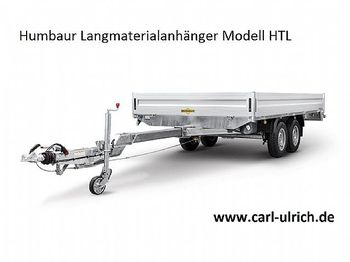 Transporte de madera Humbaur - Langmaterialanhänger HTL264118 mit Rohrzugdeichsel