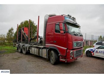 Remolque forestal VOLVO FH16 540 6x4 Timber Truck with Crane and Trailer: foto 1