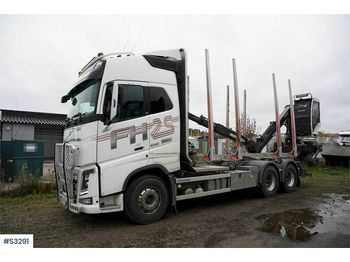 Remolque forestal VOLVO FH650 6x4 Timber Truck with Crane and Trailer: foto 1