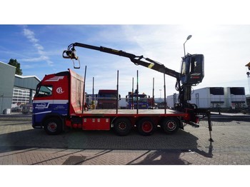 Remolque forestal Volvo FH500 8X4/4 TIMBER TRANSPORT WITH JONSERED 1080 79R CRANE: foto 1