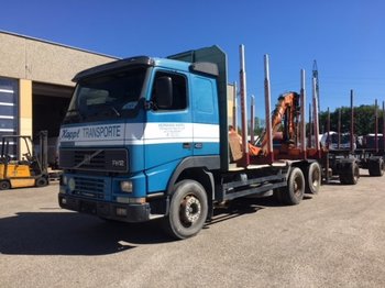 Remolque forestal, Camión para transporte de madera Volvo FH 12.460 6x2/Holztransporter mit Penz 9200H: foto 1