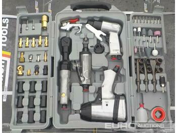 Equipo de taller Unused 2022 FUGAMO 71Pcs Air Tool Kit, 1/2" Air Impact Wrench, 3/8" Air Ratchet Wrench, Air Hammer, Air Grinder: foto 1